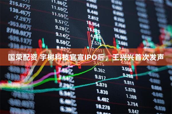 国荣配资 宇树科技官宣IPO后，王兴兴首次发声